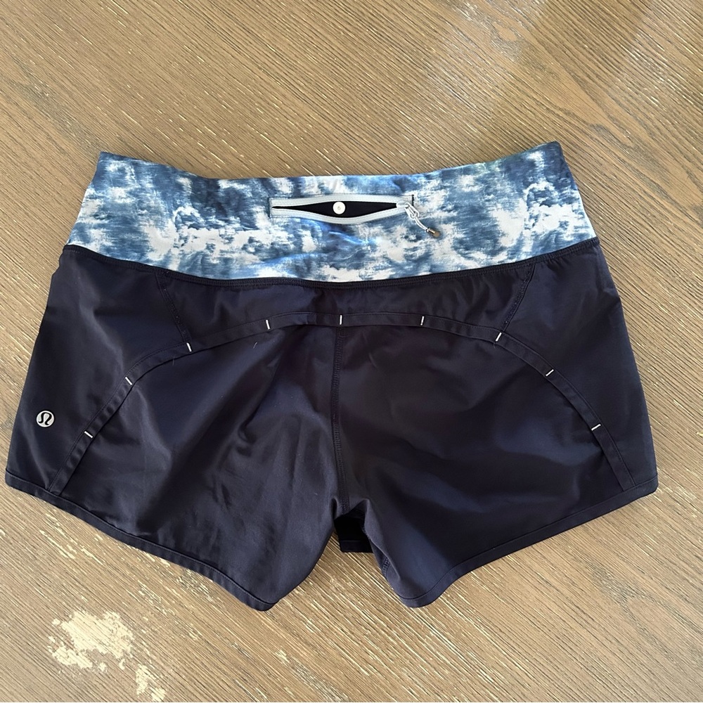 lululemon athletica Speed Up Dark Blue Women's Shorts